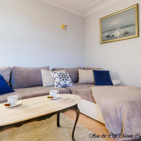 Sea & 50 M Monte Casinno 100 M Lux Apartament *